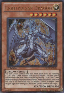 Lightpulsar Dragon⁣ - Structure Deck: Dragons Collide⁣ (Ultra Rare)⁣ [001]