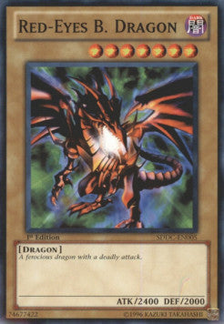 Red-Eyes Black Dragon - Structure Deck: Dragons Collide (Common) [SDDC-005]