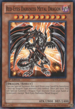 Red-Eyes Darkness Metal Dragon⁣ - Structure Deck: Dragons Collide⁣ (Common)⁣ [013]