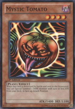 Mystic Tomato - Structure Deck: Dragons Collide (Common) [SDDC-016]
