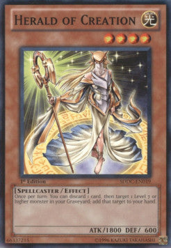 Herald of Creation⁣ - Structure Deck: Dragons Collide⁣ (Common)⁣ [019]