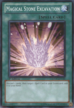 Magical Stone Excavation⁣ - Structure Deck: Dragons Collide⁣ (Common)⁣ [030]
