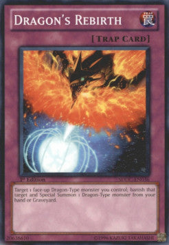 Dragon's Rebirth⁣ - Structure Deck: Dragons Collide⁣ (Common)⁣ [036]