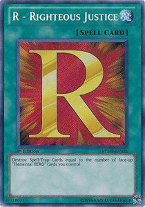 R - Righteous Justice - Ra Yellow Mega Pack (Secret Rare) [RYMP-025]