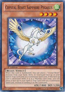 Crystal Beast Sapphire Pegasus - Ra Yellow Mega Pack (Common) [RYMP-046]
