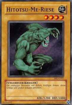 Hitotsu-Me Giant (V.1 - Common) - Spell Ruler (Common) [SRL-107]