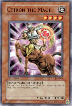 Chiron the Mage - Starter Deck: Jaden Yuki (Common) [YSDJ-015]