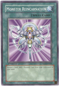 Monster Reincarnation⁣ - Starter Deck: Jaden Yuki⁣ (Common)⁣ [028]