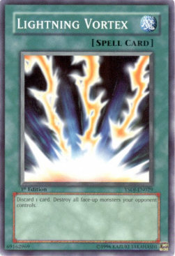 Lightning Vortex⁣ - Starter Deck: Jaden Yuki⁣ (Common)⁣ [029]