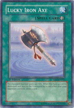 Lucky Iron Axe⁣ - Starter Deck: Jaden Yuki⁣ (Common)⁣ [032]