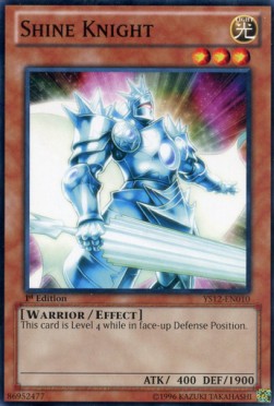Shine Knight⁣ - Starter Deck: Xyz Symphony⁣ (Common)⁣ [010]