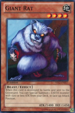 Giant Rat⁣ - Starter Deck: Xyz Symphony⁣ (Common)⁣ [017]