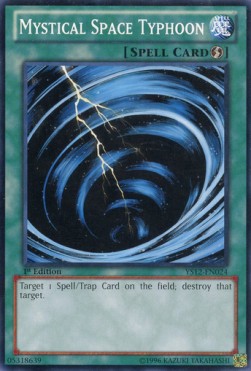 Mystical Space Typhoon⁣ - Starter Deck: Xyz Symphony⁣ (Common)⁣ [024]