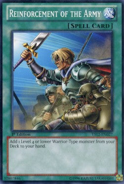 Reinforcement of the Army⁣ - Starter Deck: Xyz Symphony⁣ (Common)⁣ [027]