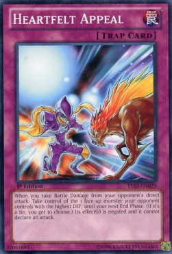 Heartfelt Appeal⁣ - Starter Deck: Xyz Symphony⁣ (Common)⁣ [029]