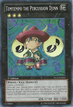 Temtempo the Percussion Djinn⁣ - Starter Deck: Xyz Symphony⁣ (Super Rare)⁣ [041]