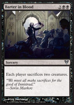 Barter in Blood⁣ - Avacyn Restored⁣ (Uncommon)⁣ [85]