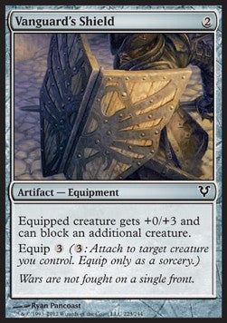 Vanguard's Shield⁣ - Avacyn Restored⁣ (Common)⁣ [222]