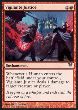 Vigilante Justice⁣ - Avacyn Restored⁣ (Uncommon)⁣ [165]