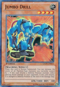 Jumbo Drill⁣ - Galactic Overlord⁣ (Super Rare)⁣ [015]