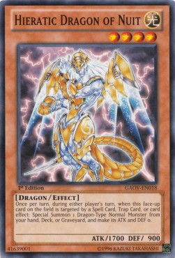 Hieratic Dragon of Nuit⁣ - Galactic Overlord⁣ (Common)⁣ [018]