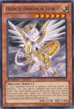 Hieratic Dragon of Tefnuit (V.1 - Rare)⁣ - Galactic Overlord⁣ (Rare)⁣ [022]