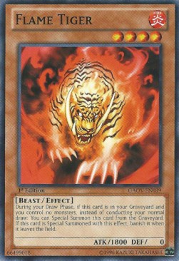 Flame Tiger⁣ - Galactic Overlord⁣ (Common)⁣ [039]