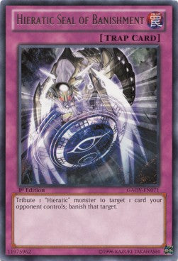 Hieratic Seal of Banishment⁣ - Galactic Overlord⁣ (Rare)⁣ [071]