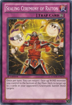 Sealing Ceremony of Raiton⁣ - Galactic Overlord⁣ (Common)⁣ [078]