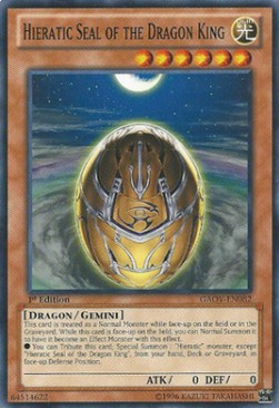 Hieratic Seal of the Dragon King⁣ - Galactic Overlord⁣ (Common)⁣ [082]