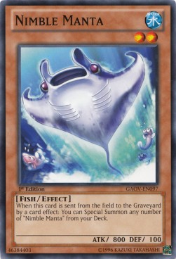 Nimble Manta⁣ - Galactic Overlord⁣ (Common)⁣ [097]