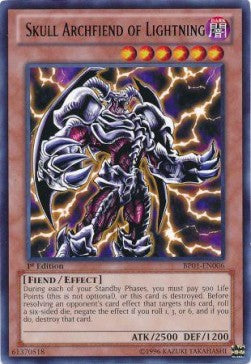 Skull Archfiend of Lightning (V.1 - Rare) - Battle Pack: Epic Dawn (Rare) [BP01-006]