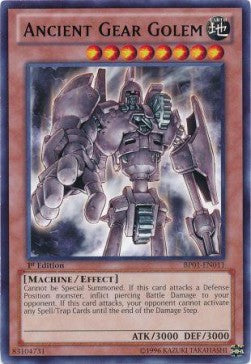 Ancient Gear Golem (V.1 - Rare) - Battle Pack: Epic Dawn (Rare) [BP01-011]