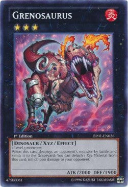 Grenosaurus (V.1 - Rare)⁣ - Battle Pack: Epic Dawn⁣ (Rare)⁣ [026]