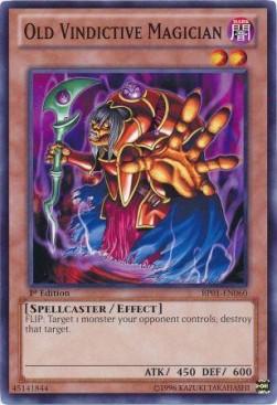 Old Vindictive Magician (V.1 - Common) - Battle Pack: Epic Dawn (Common) [BP01-060]