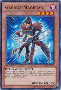 Gagaga Magician (V.1 - Common) - Battle Pack: Epic Dawn (Common) [BP01-218]