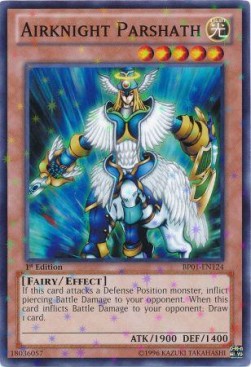 Airknight Parshath (V.2 - Starfoil Rare) - Battle Pack: Epic Dawn (Starfoil Rare) [BP01-124]