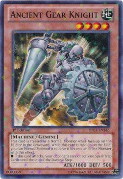 Ancient Gear Knight (V.2 - Starfoil Rare) - Battle Pack: Epic Dawn (Starfoil Rare) [BP01-146]