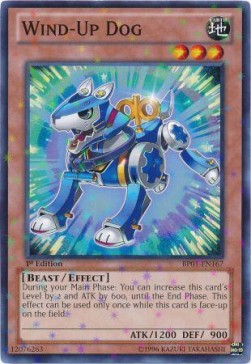 Wind-Up Dog (V.2 - Starfoil Rare) - Battle Pack: Epic Dawn (Starfoil Rare) [BP01-167]