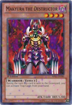 Makyura the Destructor (V.2 - Starfoil Rare) - Battle Pack: Epic Dawn (Starfoil Rare) [BP01-180]