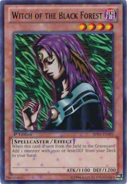 Witch of the Black Forest (V.2 - Starfoil Rare) - Battle Pack: Epic Dawn (Starfoil Rare) [BP01-001]