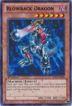 Blowback Dragon (V.2 - Starfoil Rare) - Battle Pack: Epic Dawn (Starfoil Rare) [BP01-008]