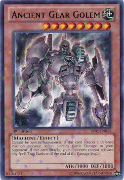 Ancient Gear Golem (V.2 - Starfoil Rare) - Battle Pack: Epic Dawn (Starfoil Rare) [BP01-011]