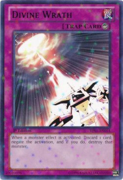 Divine Wrath (V.2 - Starfoil Rare) - Battle Pack: Epic Dawn (Starfoil Rare) [BP01-054]