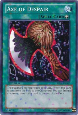 Axe of Despair (V.2 - Starfoil Rare) - Battle Pack: Epic Dawn (Starfoil Rare) [BP01-067]