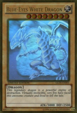 Blue-Eyes White Dragon⁣ - Gold Series 5: Haunted Mine⁣ (Ghost Rare)⁣ [001]