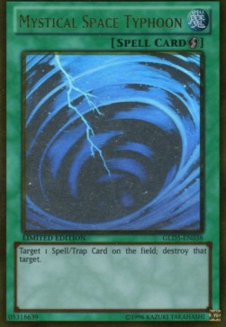 Mystical Space Typhoon - Gold Series 5: Haunted Mine (Ghost Rare) [GLD5-038]