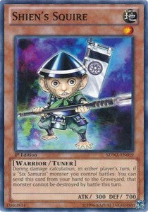Shien's Squire - Structure Deck: Samurai Warlords (Common) [SDWA-019]