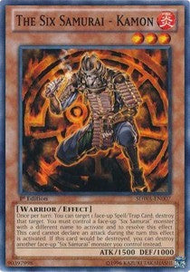 The Six Samurai - Kamon - Structure Deck: Samurai Warlords (Common) [SDWA-007]