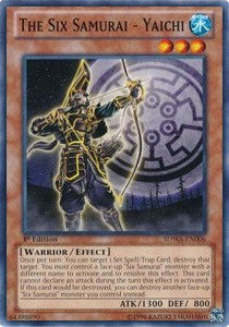 The Six Samurai - Yaichi⁣ - Structure Deck: Samurai Warlords⁣ (Common)⁣ [006]